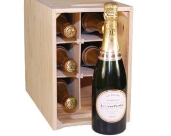 Laurent-Perrier La Cuvée Wood Case of 6